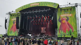 Kraftklub - Livepremiere "Teil dieser Band" - Soundcheck - Highfield 2022