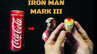 Iron Man Mark III Helmet Using Soda Can