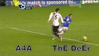 Everton 2-1 Chelsea - Goals - 10-Feb-2010