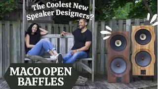 😎 Coolest New Open Baffle Speakers? - Learn More About the Designers and the MACARIA by MACO