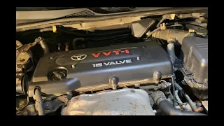 2003 Toyota Camry 2.4L 2AZ-FE Oil Change