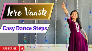 Tere Vaaste | Easy dance steps | Zara Hatke Zara bachke | Full dance cover | Anvi Shetty