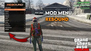 PRESENTATION DU MOD MENU PAYANT "REBOUND" [💸GIVE MONEY] - SUR GTA5 ONLINE