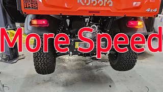 Episode 1: The Baseline - We need more speed! - Kubota RTV Optimization Protocol!