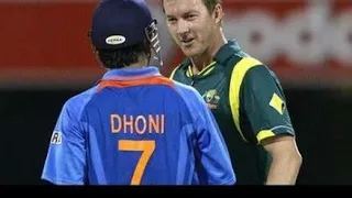 Brett Lee Peace VS Mahendra Singh Dhoni Power