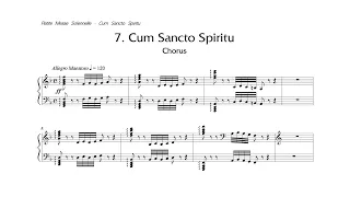 Cum Sancto Spiritu from Petite Messe Solennelle - Rossini (Score)