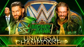 WWE 2K20 Dream Match Edge vs. Roman Reigns: Money In The Bank 2021 Championship Match