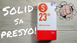 ITEL S23 4G QUICK UNBOXING SHORT REVIEW TAGALOG