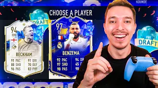 BENZEMA TOTY SI BECKHAM TOTY ICON DAU NUMAI RACHETE LA DRAFT !!! FIFA 23 ROMANIA !!!