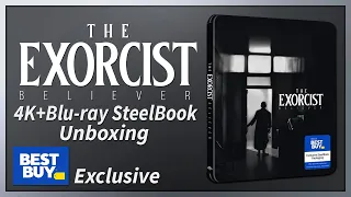 The Exorcist: Believer Best Buy Exclusive 4K+2D Blu-ray SteelBook Unboxing