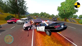 GTA 4 Crash Testing Real Car Mods Ep.144