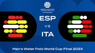 Gold Medal Match | ESP vs ITA | Men’s Water Polo World Cup Final 2023