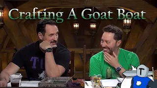 Crafting a goat boat