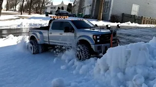 Cen Racing Ford F450 Boss DXT VPLOW Truck VL87 #rc #trending #snow