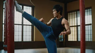 Master Bruce Lee Kicks Enter the Dragon