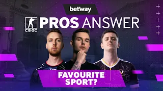 CS:GO Pros Answer: What is your Favourite Sport?