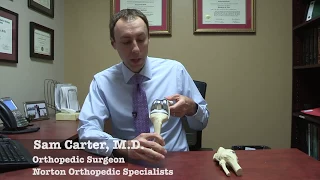 What is a partial knee replacement