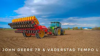 Seeding with John Deere 7230R & Väderstad Tempo/East Slovakia