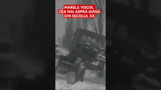 Marele Viscol Din România, Cea Mai Grea Iarnă Din Secolul XX! #shorts #short #shortvideo #romania