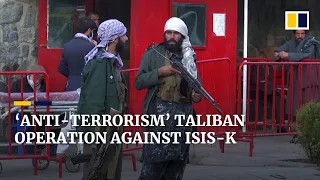 ‘Anti-terrorism’ operation against Islamic State carried out by Taliban forces