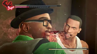 Carl Johnson VS Big Smoke - Battle Of The Legends - GTA San Andreas