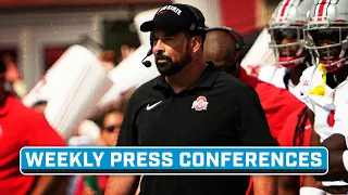 Weekly Coaches Pressers: Day, Franklin, Locksley & More |  2023 Big Ten Football