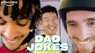 Dad Jokes | Don't Laugh Challenge | Alexander Arnold, Son Heung-min Robertson & More | Make Me Smile