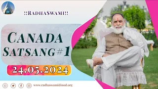 24 May | Canada Satsang - 1 | Radha Swami Dinod | #canada #satsang #tour #2024 #bhajan #sewa #simran
