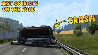 NOOBS on the road  - Ep. 11-20 - Best moments | Funny moments - ETS2 Multiplayer