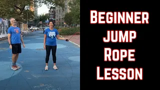 Beginner jump rope lesson