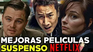 10 RECOMENDACIONES de PELÍCULAS de SUSPENSO en NETFLIX 😰🕵🏿 #7