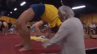 BKS Iyengar teaches backbends, Iyengar yoga