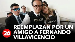 ECUADOR: reemplazan por un amigo a Fernando Villavicencio, candidato asesinado | #26Global