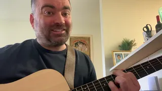 Standing in the Doorway guitar lesson