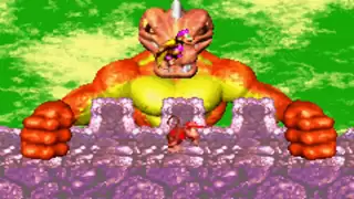 Donkey Kong Country 2 GBA Boss 6 : Kerozene (no damage) HD