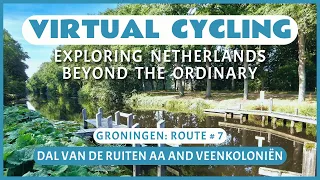 Virtual Cycling | Exploring Netherlands Beyond the Ordinary | Groningen Route # 7