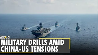 China to conduct military drills in South China Sea | US sent carries to disputed sea | World News