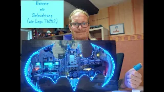 Wie geil ist das denn? Die Batcave beleuchtet (wie Lego 76252)