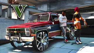 GTA 5 | REAL STREET HUSTLER | "LAMAR'S STRIPPER PARTY"| EP.14