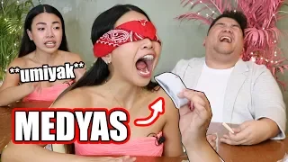 BLINDFOLD EATING CHALLENGE with MICHELLE DY (LAPTRIP TO TALAGA!!!)