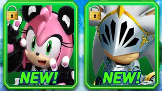 Sonic Forces Speed battle - New Characters Coming Soon Update: Sir Galahad and Panda Amy Gameplay