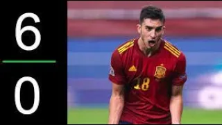 SPAIN vs GERMANY 6-0 | ALL GOALS & HIGHLIGHTS - 2021