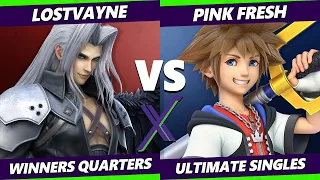 S@X 476 Winners Quarters - LostVayne (Sephiroth) Vs. Pink Fresh (Sora) Smash Ultimate - SSBU