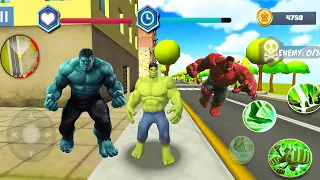 ► Incredible Hulk vs Hulk Robot - Monster Superhero City Optimus Prime Robot & More Robots Rescue #4