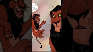 Scar's Intrusive Thoughts (Lion King Comic Dub) #shorts #comicdub #lionking