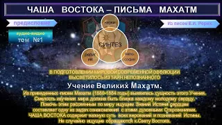 (1)  Письма Махатм-ЧАША ВОСТОКА-Предисловие(1880-1884 г.г.)