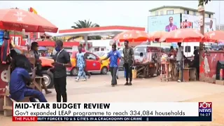 Mid-Year Budget Review: Gov’t expanded LEAP programme to reach 334,084 households (23-7-20)