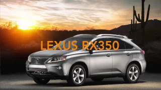 Lexus RX350 and How to inspect before buying used