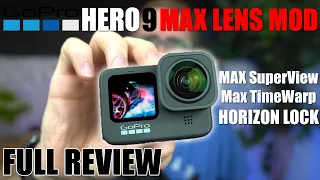 MAX Lens MOD Review GoPro HERO 9 - Demonstration and Sample footage