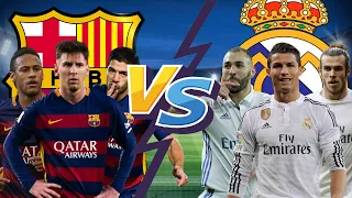 MSN VS BBC (Messi,Suarez,Neymar VS Bale,Benzema,C.Ronaldo)